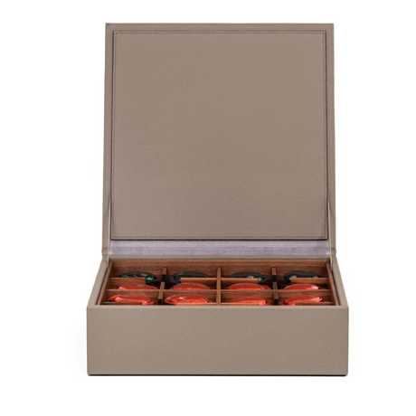 Leather Coffee Pods Box | Pinetti Zenius | OROA.com