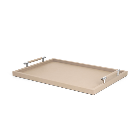 Modern Classic Leather Tray | Pinetti Dedalo | OROA.com