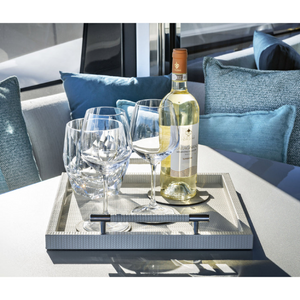 Modern Classic Leather Tray | Pinetti Dedalo | OROA.com