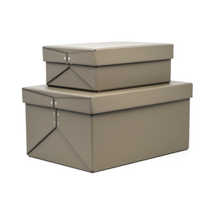 Eco-friendly Leather Closet Box | Pinetti Origami  | OROA.com