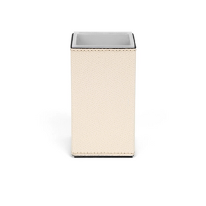 Waterproof Leather Square Toothbrush Holder | Pinetti Poseidon | OROA.com