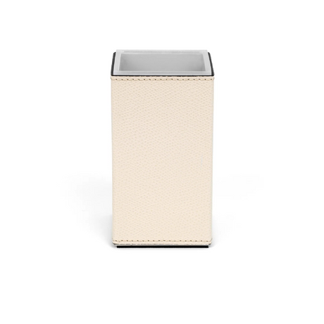 Waterproof Leather Square Toothbrush Holder | Pinetti Poseidon | OROA.com