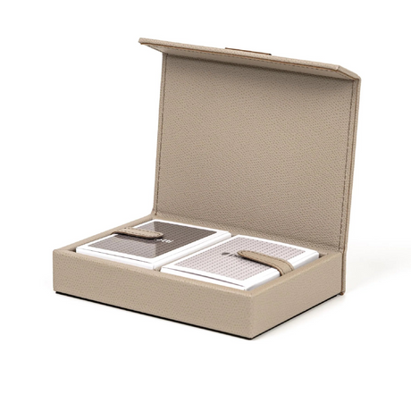 Leather Playing Cards Holder | Pinetti | OROA.com