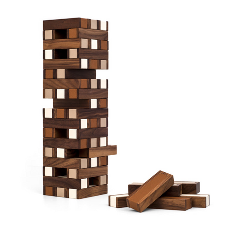 Italian Leather Covered Game Board | Pinetti | OROA.com