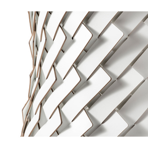 Handwoven Leather Square Basket | Pinetti Almeria | OROA.com