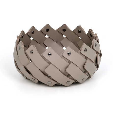 Woven Leather Strips Emptyy Pocket | Pinetti Almeria | OROA.com