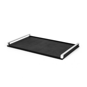 Wooden Tray with Metal Handles | Pinetti Giove | OROA.com