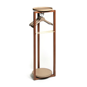 Leather Trays Valet Stand | Pinetti Achille | OROA.com