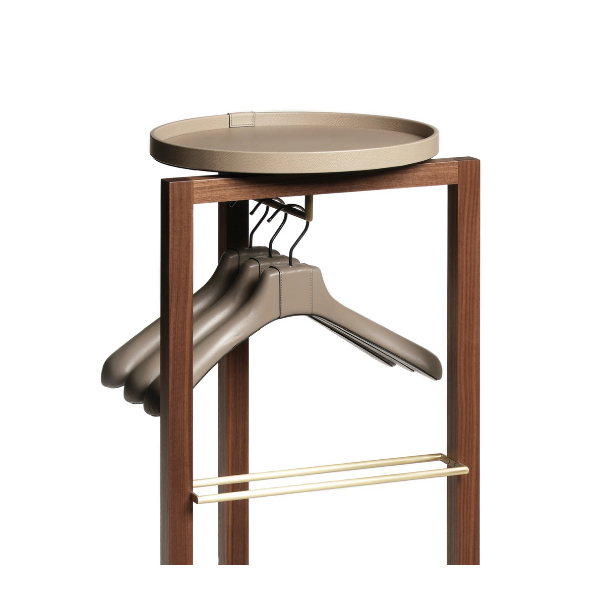 Leather Trays Valet Stand | Pinetti Achille | OROA.com