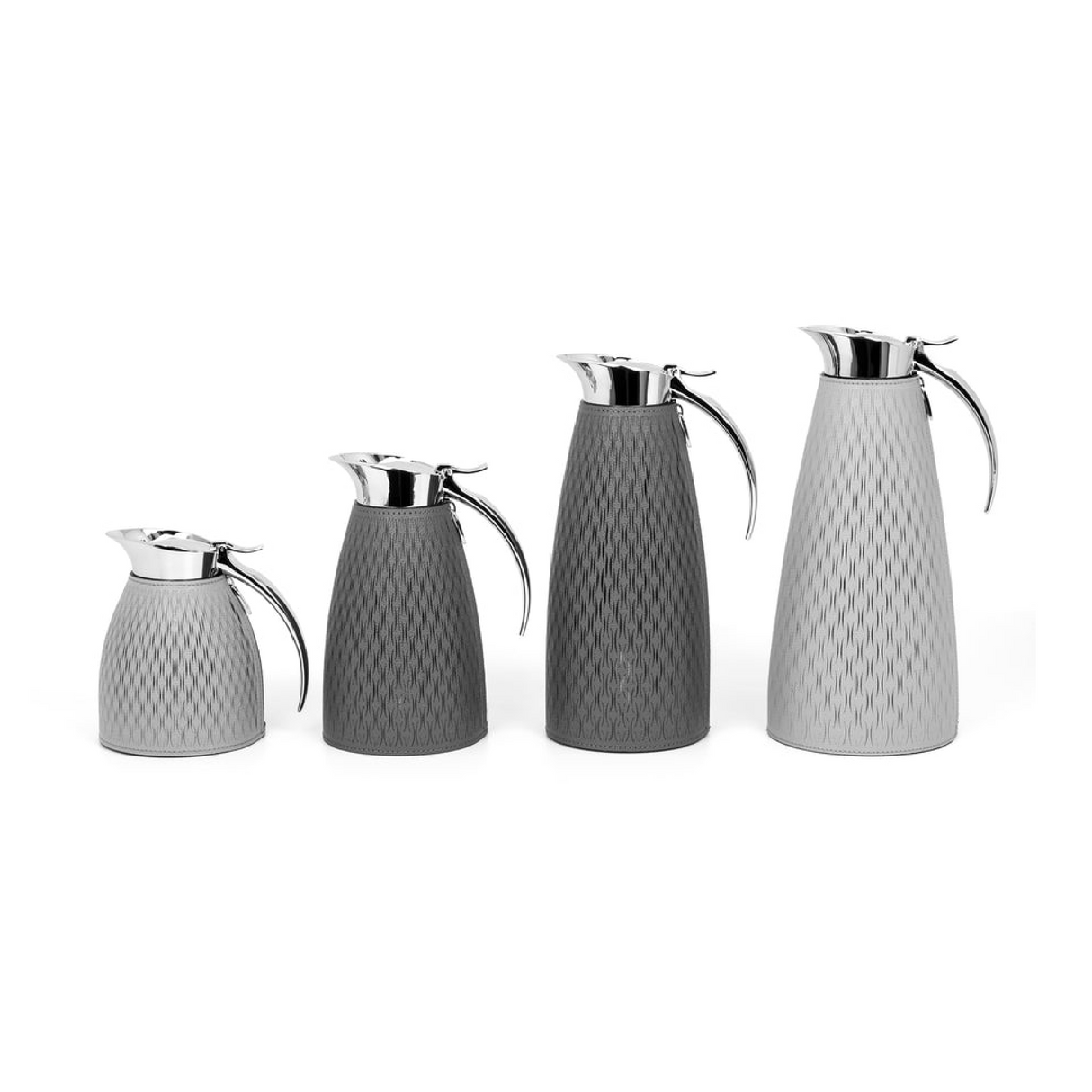 Laser-Cut Leather Thermal Carafe | Pinetti Style | OROA.com