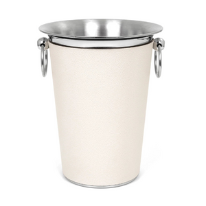 Leather Sleeve Steel Champagne Bucket | Pinetti | OROA.com
