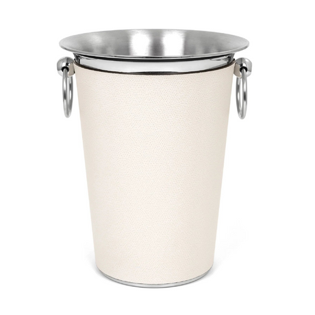 Leather Sleeve Steel Champagne Bucket | Pinetti | OROA.com
