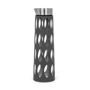 Leather Covered Glass Carafe | Pinetti Marghe | OROA.com