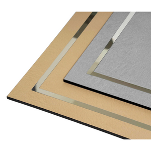 Framed Leather Placemat | Pinetti Venere | OROA.com