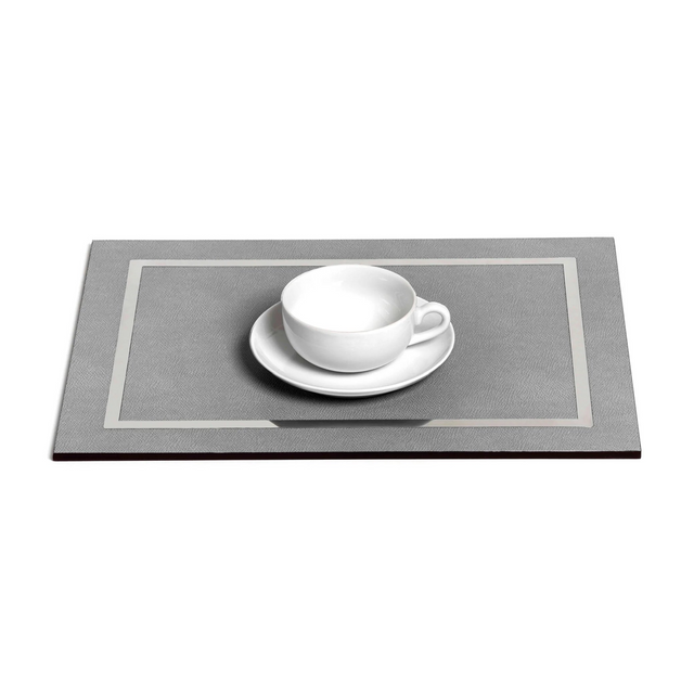 Framed Leather Placemat | Pinetti Venere | OROA.com