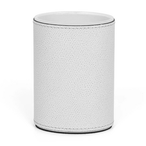 Oval Leather Toothbrush Holder | Pinetti Poseidon | OROA.com