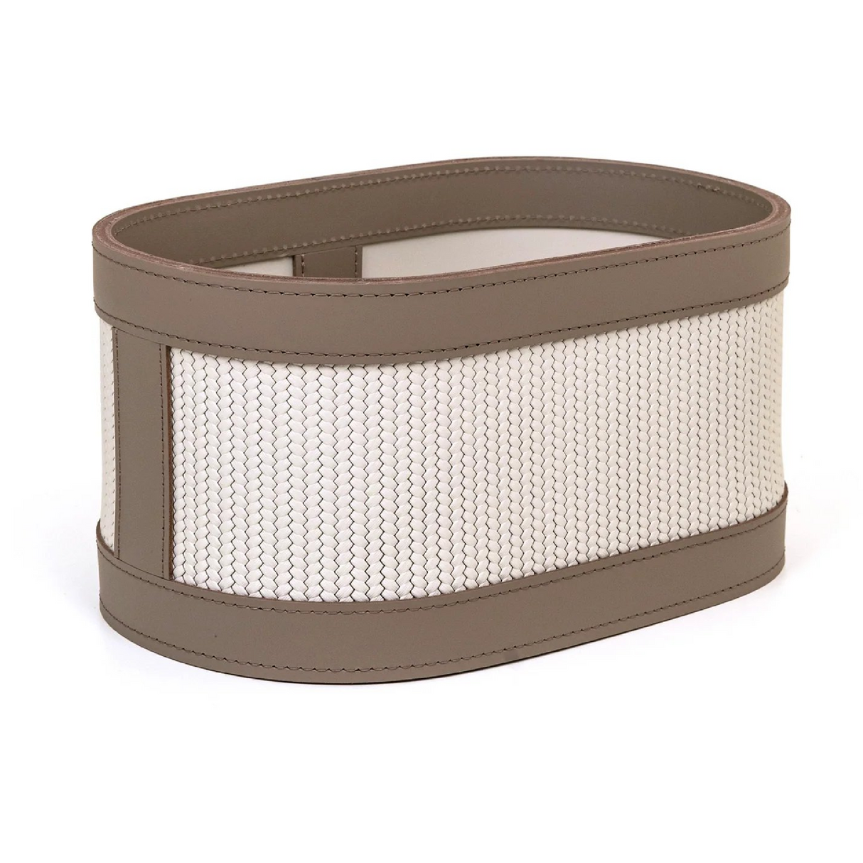Woven Leather Washcloth Holder | Pinetti Roda | OROA.com