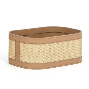 Woven Straw Washcloth Holder | Pinetti Aurora | Italianfuniture.com