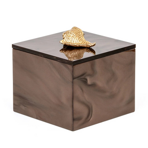 Shell Handle Cotton Pad Holder | Pinetti Bea | OROA.com