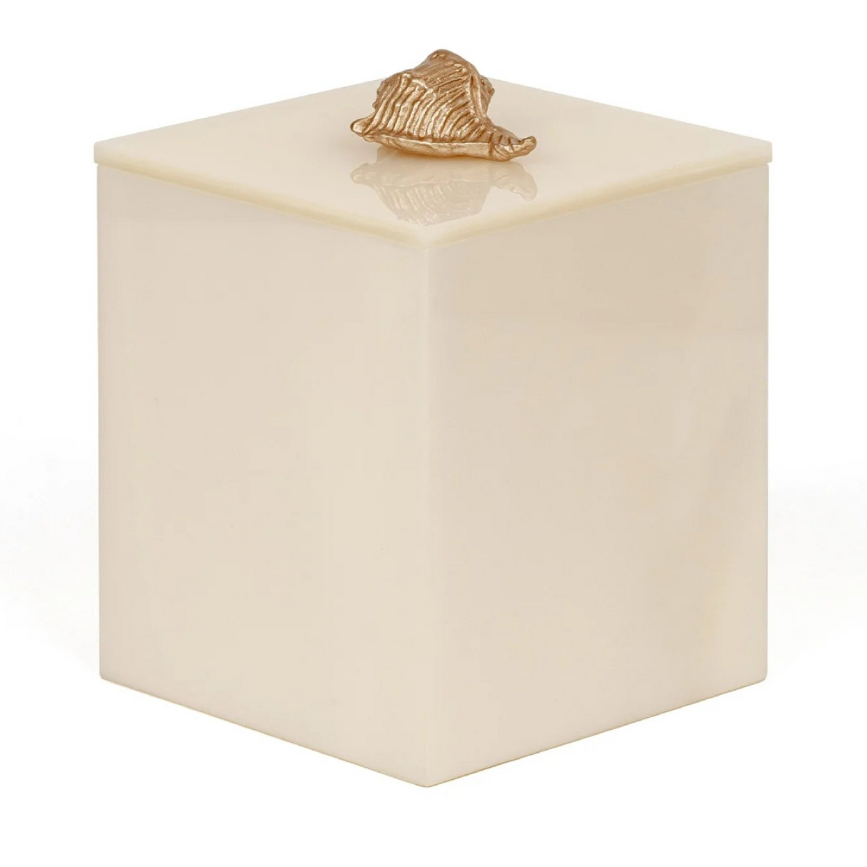 Shell Handle Cotton Pad Holder | Pinetti Bea | OROA.com