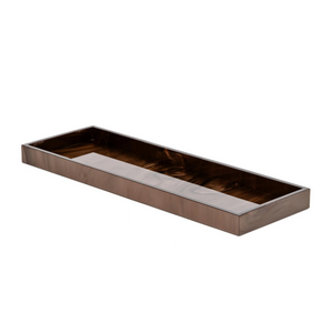 Rectangular Neutral-Hued Tray | Pinetti Bea | OROA.com