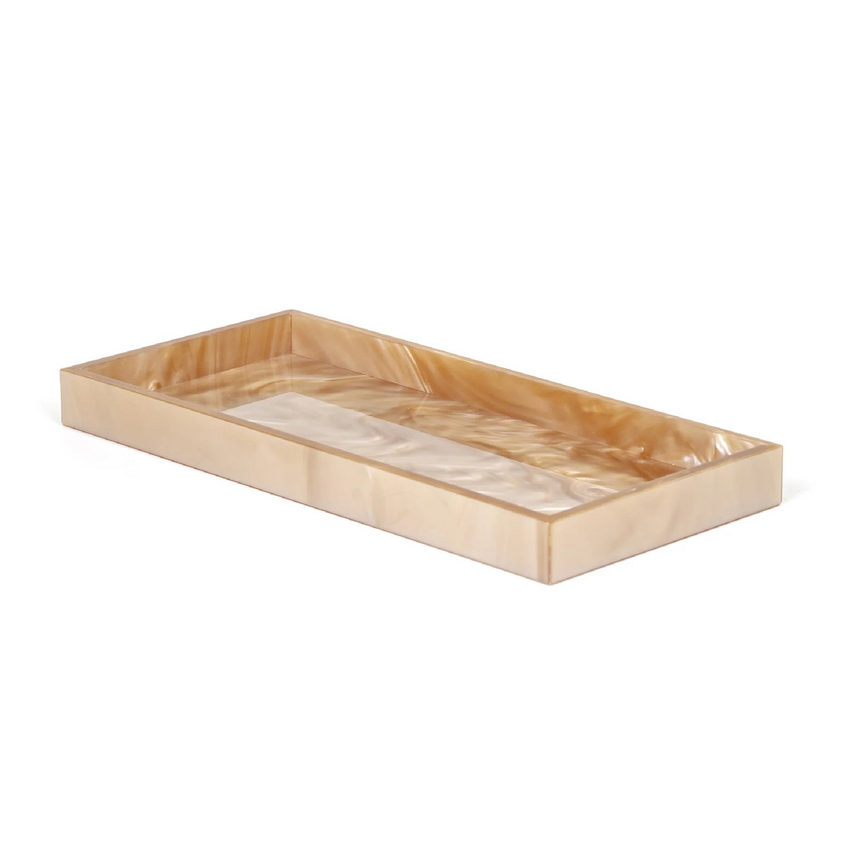 Rectangular Neutral-Hued Tray | Pinetti Bea | OROA.com