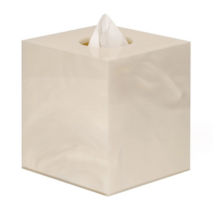 Handcrafted Cube Tissue Box | Pinetti Bea | OROA.com