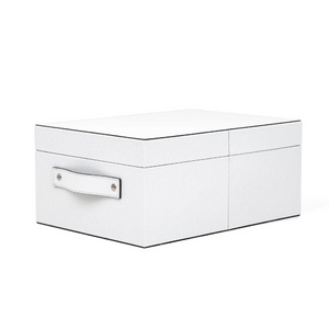 Calfskin Leather Closet Box | Pinetti Avio | OROA.com