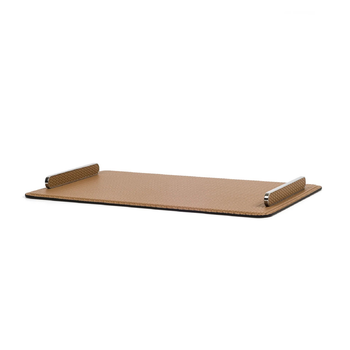 Leather Rectangular Decorative Tray | Pinetti Este | OROA.com