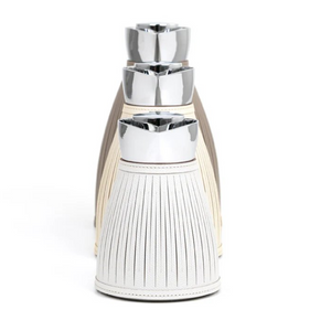 Leather Covered Thermal Carafe | Pinetti Wendy | OROA.com