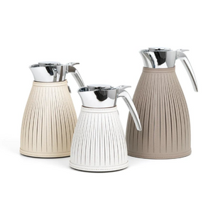 Leather Covered Thermal Carafe | Pinetti Wendy | OROA.com