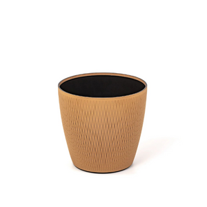 Leather Covered Flower Pot | Pinetti Silvy | OROA.com