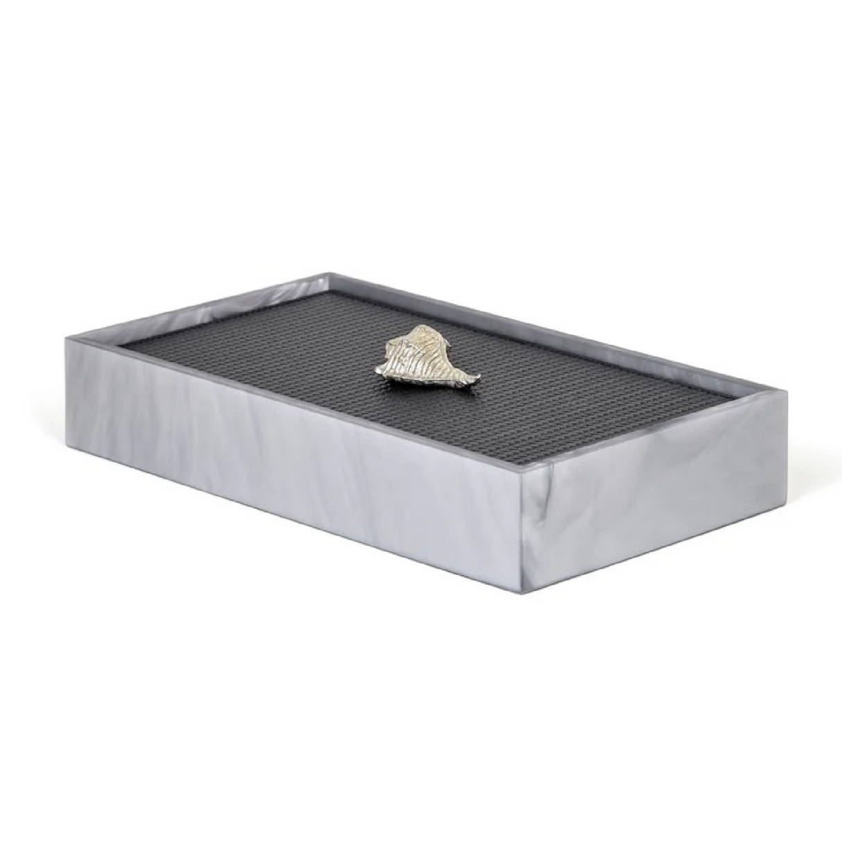 Leather Lidded Rectangular Box | Pinetti Bea | OROA.com