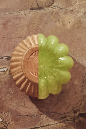 Olive Green Glass Vase | Pols Potten Melon | Oroa.com