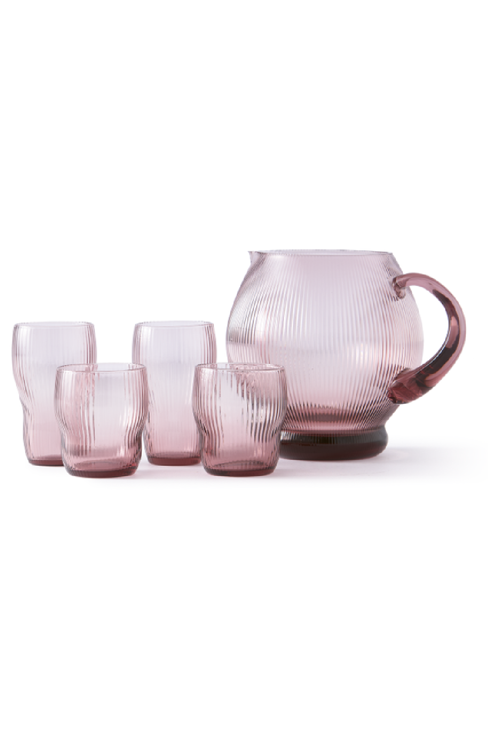 Ridged Glass Longdrinks | Pols Potten Pum | Oroa.com