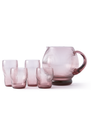 Ridged Glass Longdrinks | Pols Potten Pum | Oroa.com