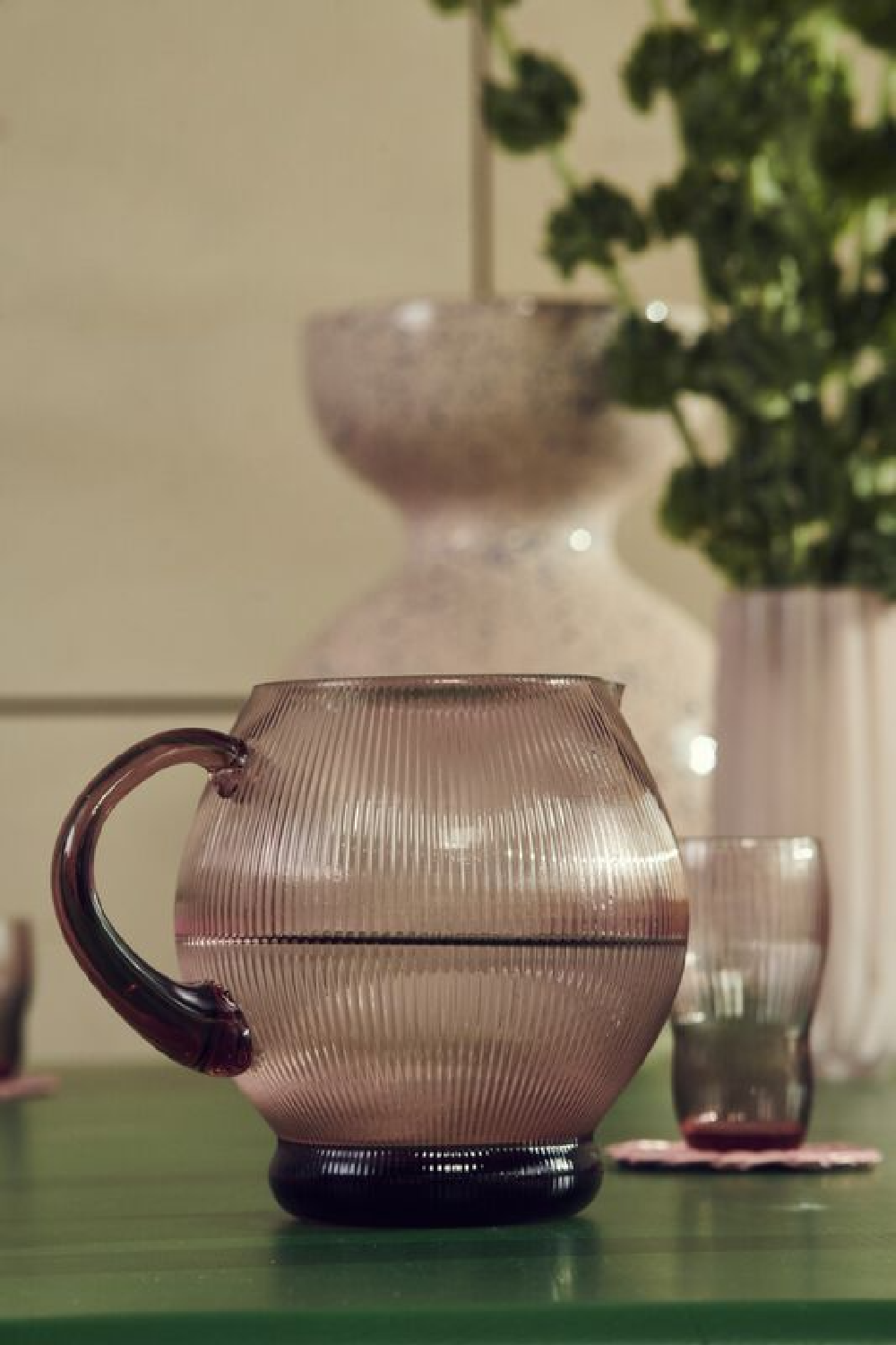 Ridged Glass Pitcher | Pols Potten Pum | Oroa.com