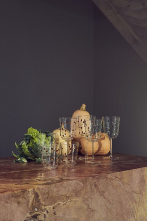 Dotted Glass Tumbler | Pols Potten Nob | Oroa.com