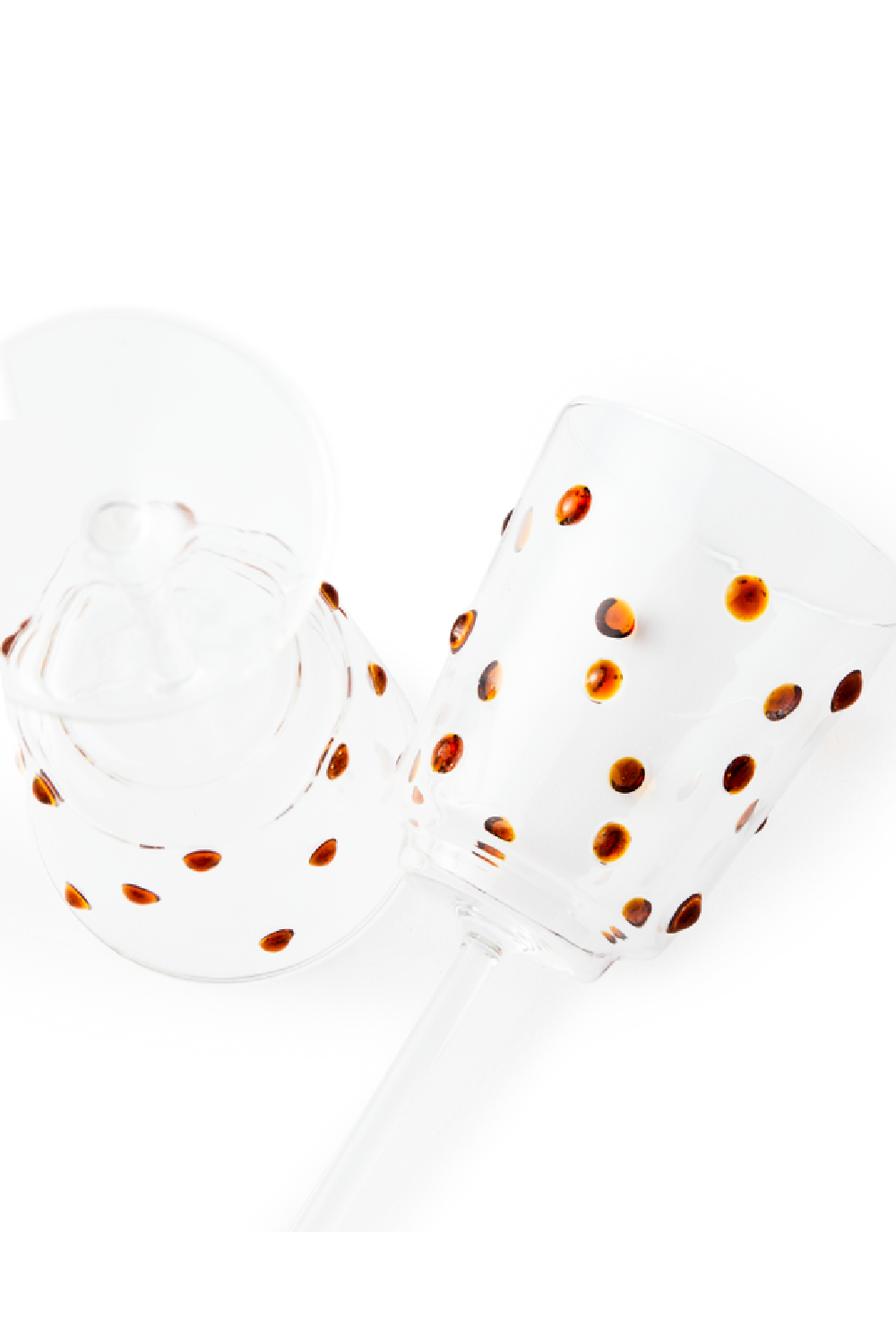 Dotted Glass Tumbler | Pols Potten Nob | Oroa.com