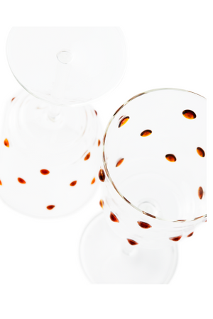 Dotted Glass Tumbler | Pols Potten Nob | Oroa.com