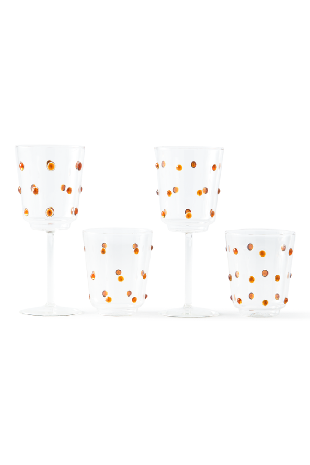 Dotted Wine Glass | Pols Potten Nob | Oroa.com
