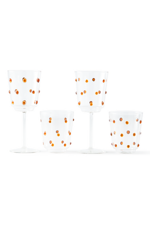 Dotted Wine Glass | Pols Potten Nob | Oroa.com