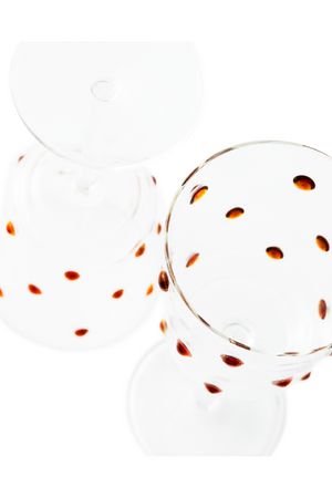 Dotted Wine Glass | Pols Potten Nob | Oroa.com