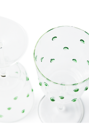 Dotted Wine Glass | Pols Potten Nob | Oroa.com