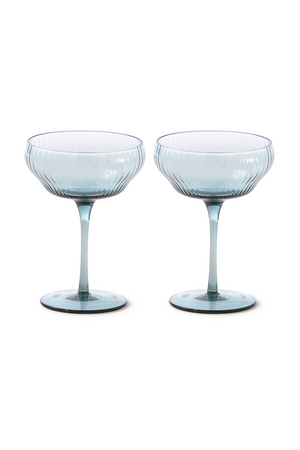 Ridged Coupe Glass | Pols Potten Pum | Oroa.com