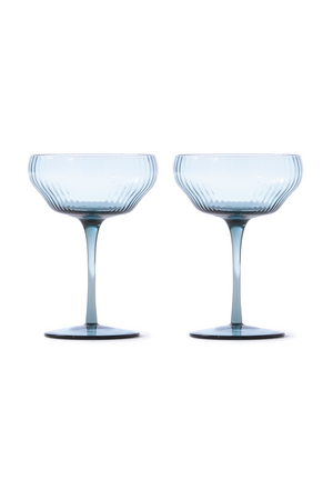 Ridged Coupe Glass | Pols Potten Pum | Oroa.com