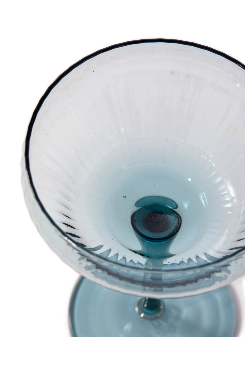 Light Blue Coupe Glass | Pols Potten Pum | Oroa.com