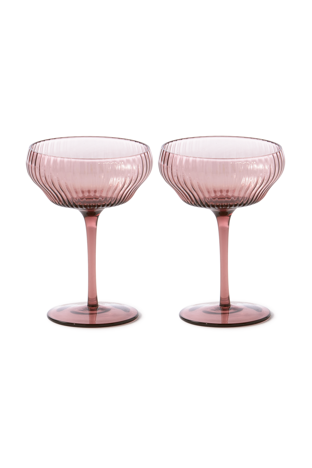 Ridged Coupe Glass | Pols Potten Pum | Oroa.com