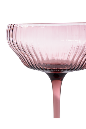 Ridged Coupe Glass | Pols Potten Pum | Oroa.com