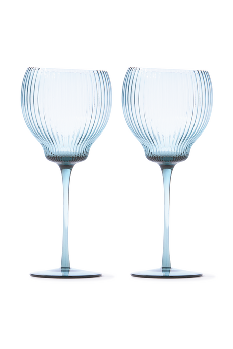 Light Blue Wine Glass | Pols Potten Pum | Oroa.com